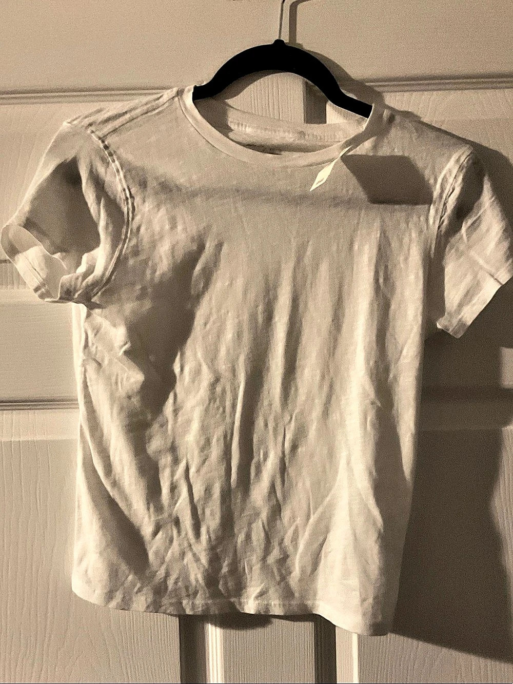 Aerie Vintage T-Shirt Short Sleeve Cotton Tee in White Size XXS NWT